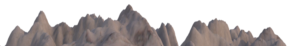 mountains footer