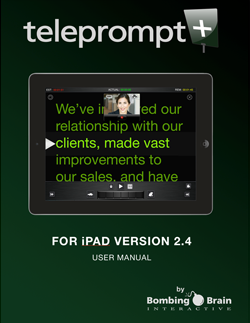 teleprompt user manual