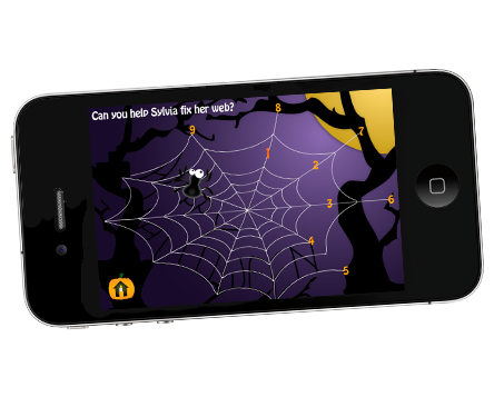 spooky screenshot 1 - haunted house matching game